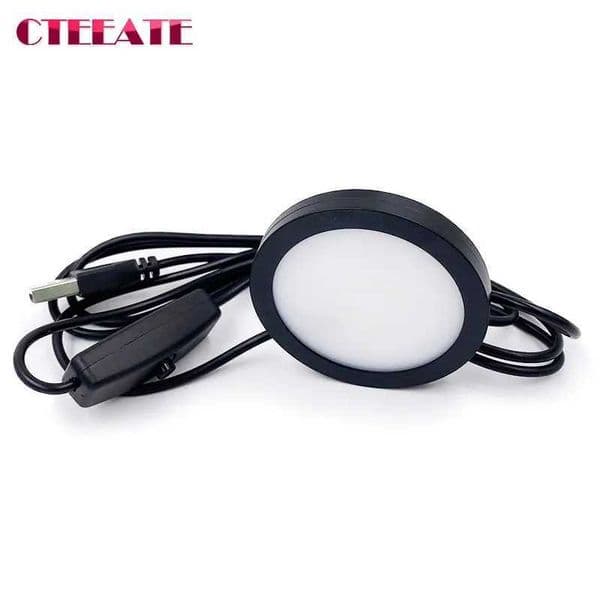 USB 5V LED cabinet bottom light 5W 3W 7W mini spotlight jewelry display wardrobe surface installation pendant light tube light X250402