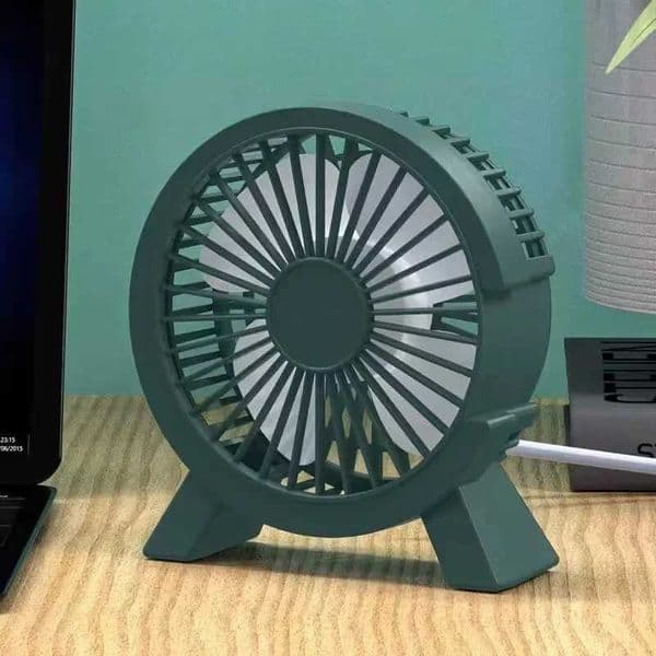 Electric mini fan for laptops portable cooling silent USB fan for home offices outdoor desktop coolers camping air mini devicesXJ250402