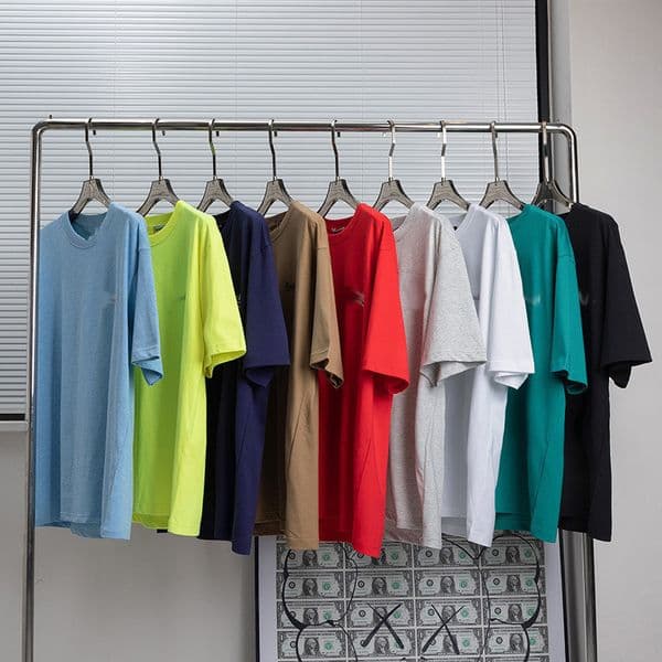 mens designer t shirts classic wave loose tee cotton embroidery women short sleeve