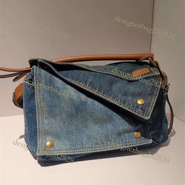 Designer Bag Tote Shoulder Bag Large Capacity Denim Women S Fashion New Versatile Crossbody