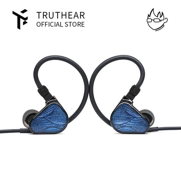 TRUTHEAR ZeroBLUE2 earphone Dual Dynamic Drivers lEMs with Detachable Cable in Ear Headphone 078mm 2pin 35mm plug 251103