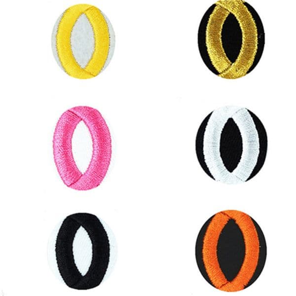 1 pieces/bag Brand Embroidery CC logo Clothing accessories DIY decorative clothing badge repair holes