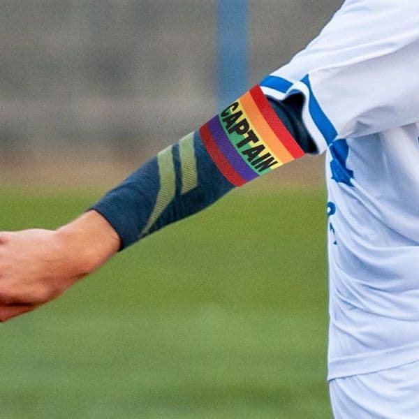 Wrist Support Football Captain Armband Soccer Team Mark Band Elastic Reusable Wear-Resistant For Training Match Use