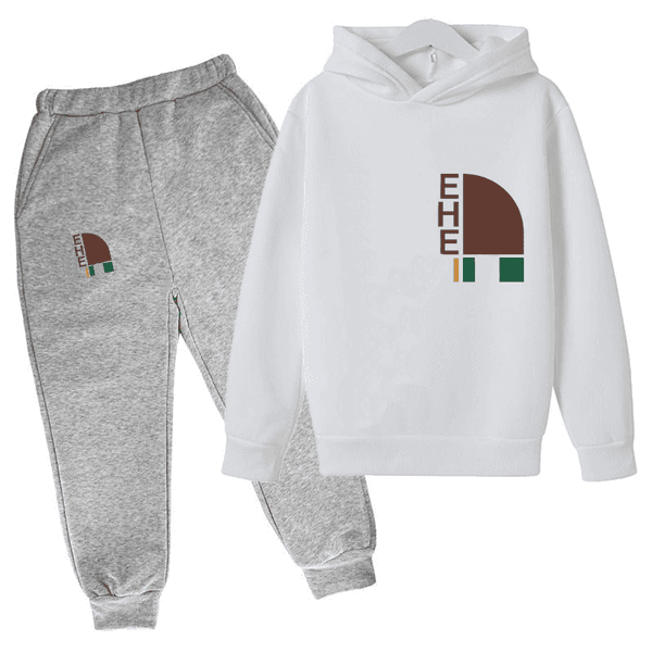 Kids Designer Boys Hoodies Fashion 2Pcs Black Hoodie Pants Autumn Sports Suits Girls Casual Brand Outfits Tracksuits Children Clothing Sets S260415