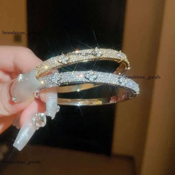 Charm A Shiny Copper Cuff Bracelet For Women Designer Bangle Elegant Party Jewelry 362 418