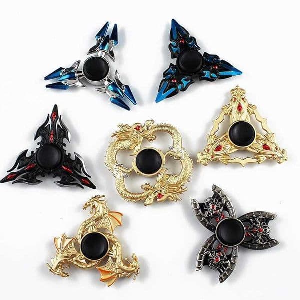 Anime Product Zhaoyun Zinc Alloy Fidget Spinner Arms Metal Hand Spinner Adult Office Desk Toys Fingertip Gyro Christmas Gift Z251103