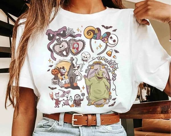 Christmas Christmas Coquette Nightmare Before Christmas Shirt Oogie Boogie Bash 2025 Tee land Family Vacation Trip Gifts ddmytues ddmytues