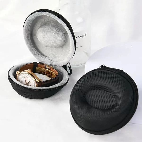 1Pc Travel Case Portable Storage Box For Single Watch Shock And Impactresistant Wristwatches Smart Watches 251031