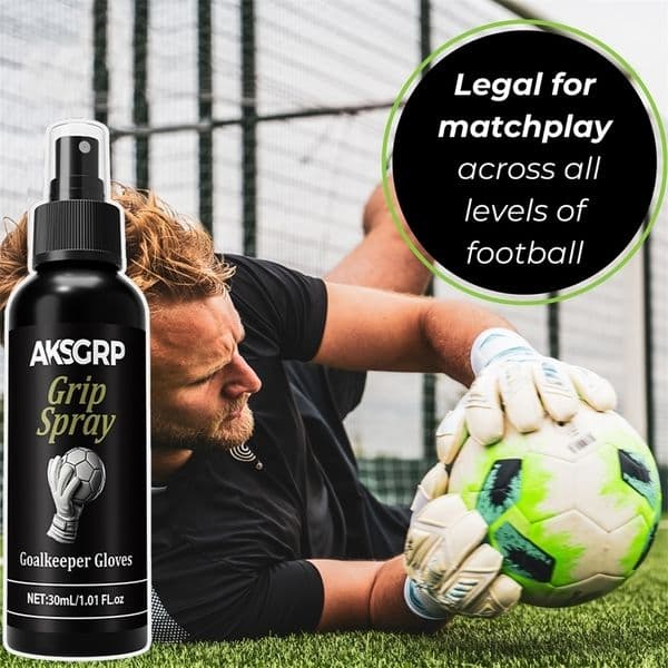 50ml Goalkeeper Glove Spray Football Grip Spray for Goalkeeping Gloves Nonslip Enhanced Sticky Baseball Replacement Glove Glue 251024BJ