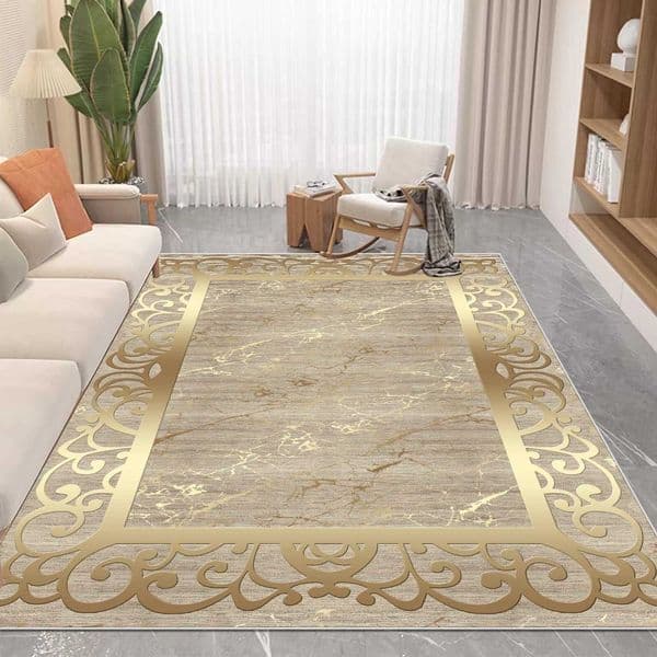 Nordic Luxury Style Carpet in The Living Room Easy Clean Absorbent Soft Mat Antiskid Lounge Decor Rugs Big Size Room Floor Mats W251104