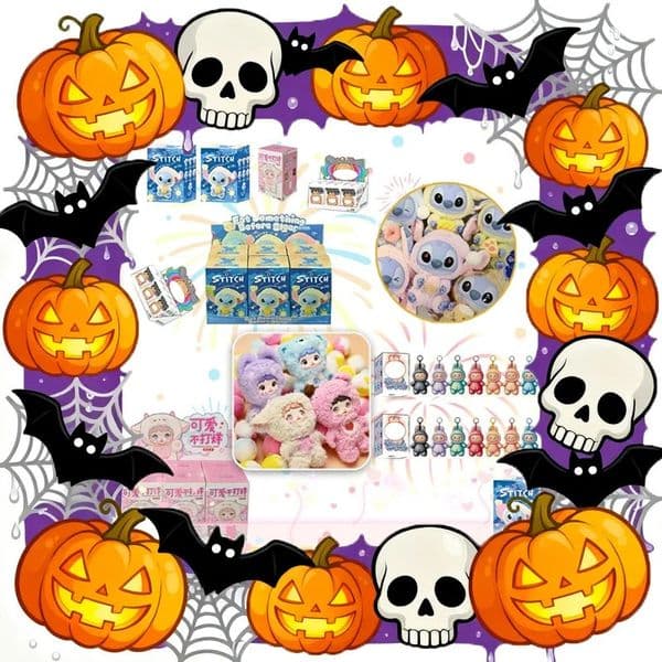 for Stitch Eat Something Before Sleep Series Vinyl Nommi Loveliness Blind Box Pendant Mystery Cute Doll Gift Toys 251104