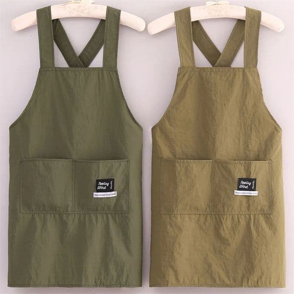 Kitchen Cooking Apron Breathable Wear Resistant Adult Waist Aprons Anti fouling Soft Barber Restaurant Work Clothes Home 251103