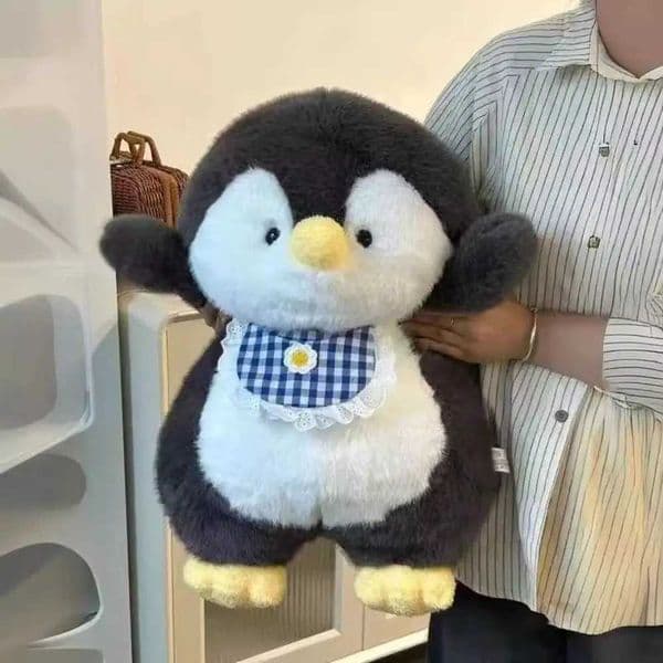 12inch Kaii Plush Cute Penguin Toy Soft Stuffed Animal Doll Fluffy Kids Gift Plushies DollXJ251104