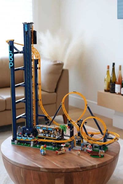 2026 New 3756Pcs Loop Coaster Amusement Park Model Building Block Compatible 10303 10261 Bricks Kits Toys For Kids Christmas Gifts L251104qop6 Toys