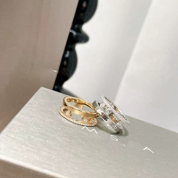 Ring designer ring jewelry rings designer for women luxury ring women rings plated jewelry diamond ring silver jewelry Christmas gift 4353 Q260522