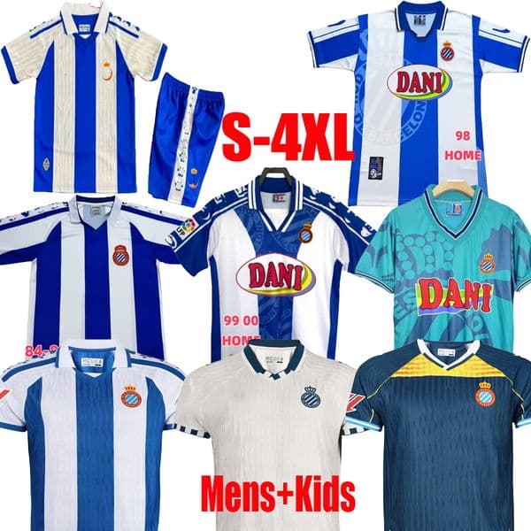25 26 RCD Espanyol Soccer Jersey 2025 2026 Men kids kit S.GOMEZ CABRERA A.TEJERO SANCHEZ CARDONA C.ROMERO GRAGERA PUADO football shirt Uniforms sets