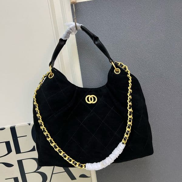 Designer bag handbag tote bag shoulder bag suede bag chamois leather high-quality bag style lychee leather shoulder strap gold buckle diamond grid cross bag.01