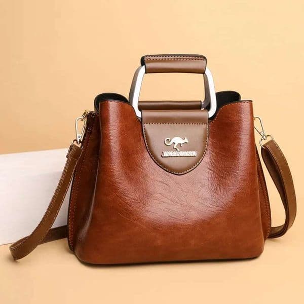 PU Soft Leather Texture Handbag New Cross-Border Women's Niche Design Fashionable Shoulder Bag Large Capacity Tote Purse