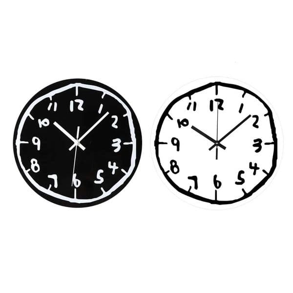 Wall Clock Ornament Unique Fashion Creative Mute Art Clock Decorative Clock for Kitchen Study Room Living Room Home C251104