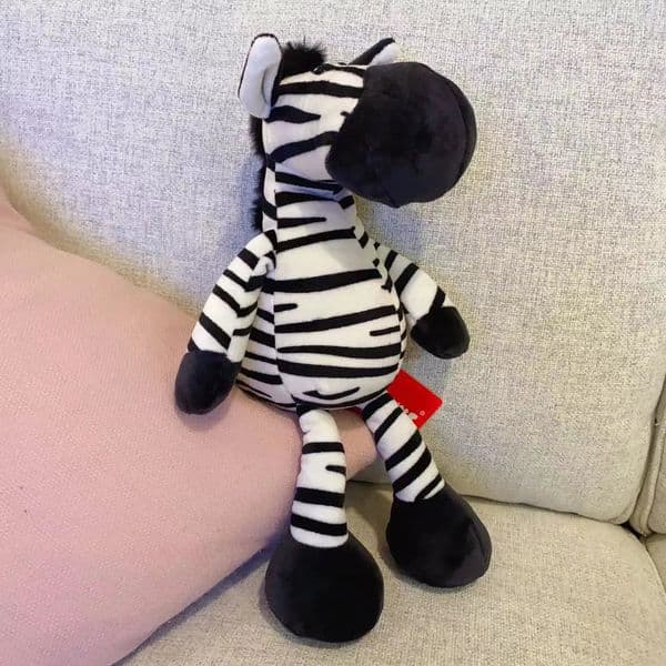 25cm Super Cute Stuffed Toys for Kids Sleeping Mate Jungle Animals Dolls Elephant Dog Tiger Fox Lion Giraffe Raccoon Monkey 251104