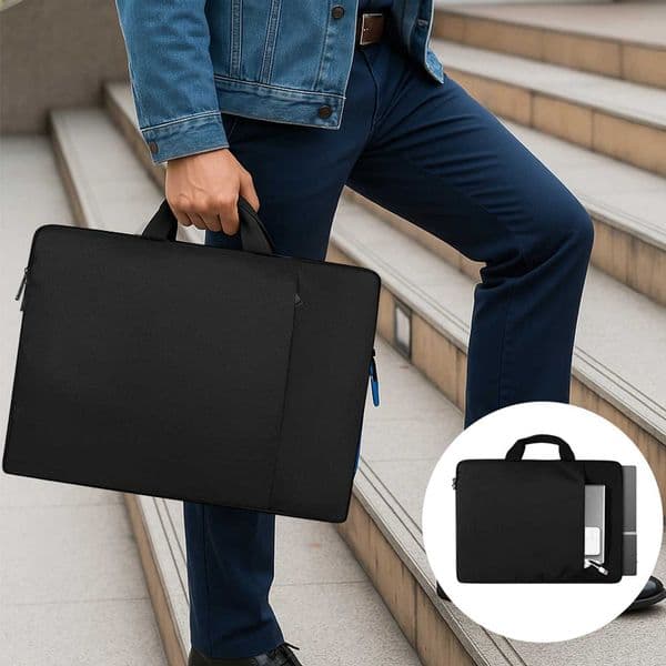 Cdisplay 22 inch Laptop Sleeve Bag Durable Travel Handbag Shockproof Protective Computer Sleeve Case with Handle Large Capacity Z251105