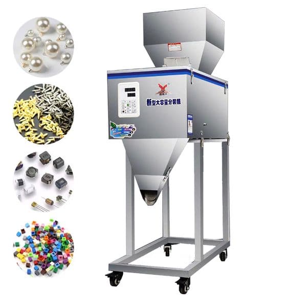 5-999g Tea Filling Machine Pellet Packaging Machine Automatic Weighing Coffee Tea Bag Seeds Grain Sachet Powder Filler