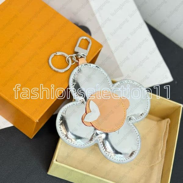 winter head mng mirror key holder bag charm key chain hang bag charm keyring keychains hang leather designers women men coin purse pendant key ring