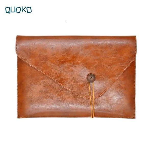 Retro Style 14 Inch Laptop Sleeve Case For MacBook Pro14 PU Leather Laptop Bag For MateBook 142 Pouch Z251105
