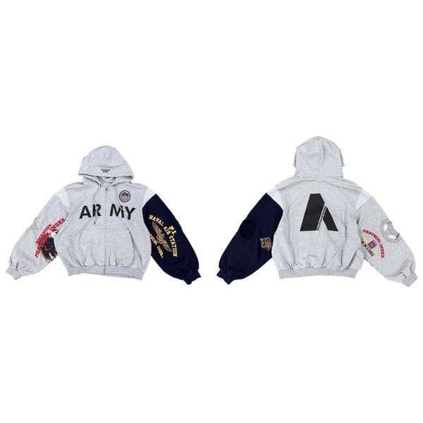 Hip Hop Ripped Pullover Sweatshirts Men Heavy Fabric Oversized Hoodie 2026