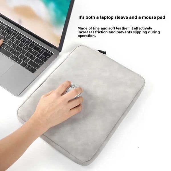 14 156 Inch Laptop PU Leather Protective Tablet Bag Computer Pouch Case Storage Bags Slim Laptop Sleeve for Macbook Perfect Z251105