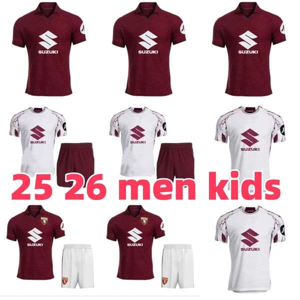25 26 ToRiNo FC PELLEGRI soccer jerseys SAZONOV 2025 Home Away ZIMA T. SANABRIA LUKIC SINGO Men Kids kits Football shirts 88