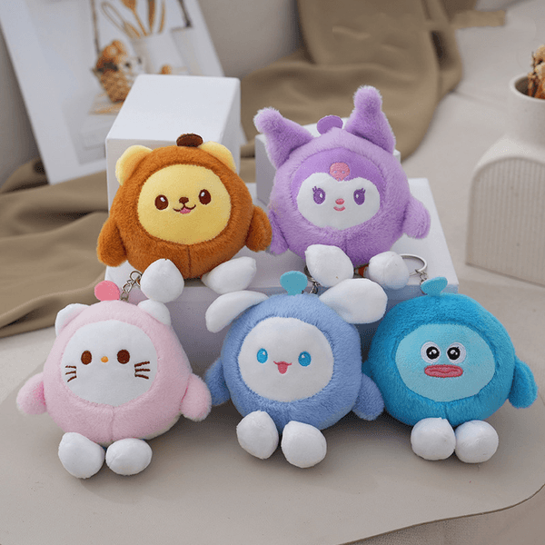 New Cute Kawaii Cat Plush Charm - Kitty Elf Stuffed Doll | Bag Pendant Keychain Wholesale In Stock Free Shipping
