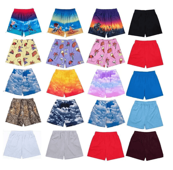 Ees Shorts High Quality Designer Summer Womens Basketball Short Pants Running Fitness Loose Mesh Swim Short Football Sport Beach eric emanuelshorts