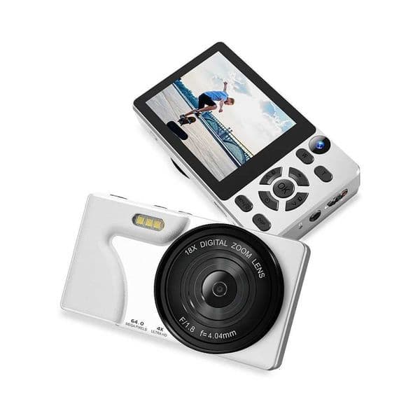 Vandlion A62 Camera Retro CCD 64MP Multi Filter Photography 18X Zoom Front Lens Selfie 2000mAh Large Battery Life Video RecorderW251107