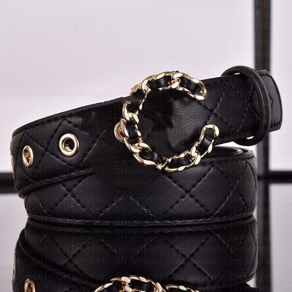 Designer Women's Belt With A Slender Design Highly Versatile High-end Decoration Simple And Fashionable, Versatile Leather Belt