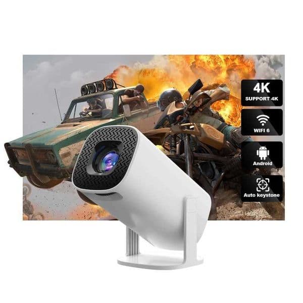 P30 4K Projector Wireless 150 ANSI Lumens HD Android 11 Home Projector Screen Android Theater Portable Outdoor Video Projector X250407