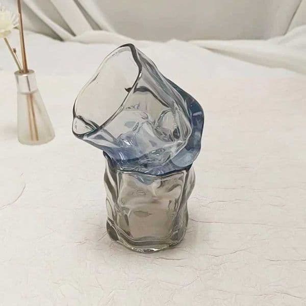 Irregar Whiskey Irregar Shaped Cup High Beauty Twisted Couple Drinking es Party Bar Red Wine Gift Y251107