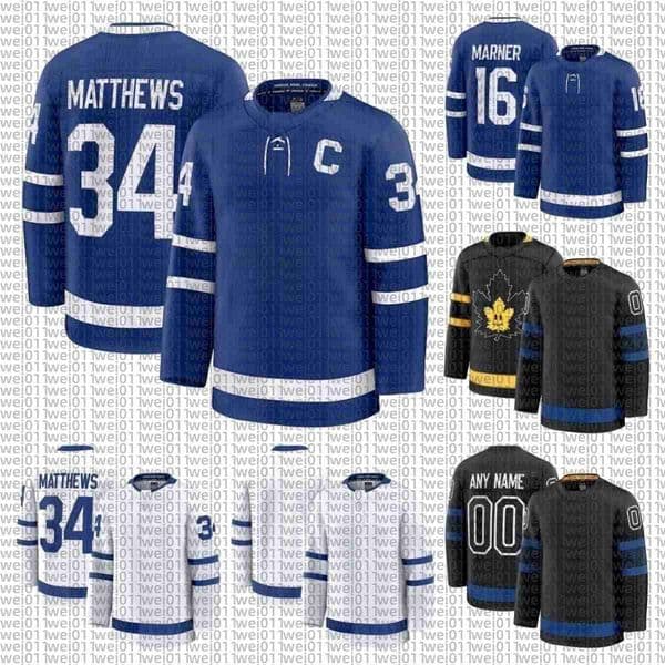 Maple Leafs Jersey Hockey William Nylander Matthew Knies Nicolas Roy Jake McCabe Max Domi Simon Benoit Nicholas Robertson Matias Maccelli Dakota Joshua Chris Tanev