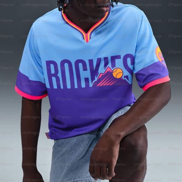 23 Bryant Rockies 2025 City Connect Jerseys Blackmon Tovar Marquez Toglia Freeman Doyle Bouchard Beck Goodman Vodnik Peralta Halvorsen Criswell Chivilli stitched