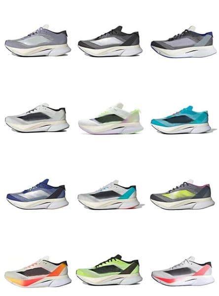 Zero Boston 12 Running Shoes Mid- to Long-distance Run Shoe Race-day Training Sneakers Competitive Runs Sports Sneakers