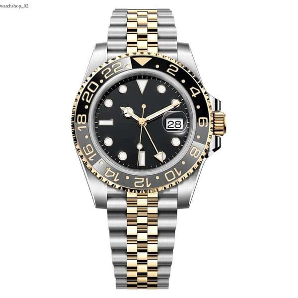 Mens Top Designer Watches High Quality Men Automatic nical 2813 Movement 904L Stainless Steel 41mm Ceramic Bezel Waterproof Watch With boxt5