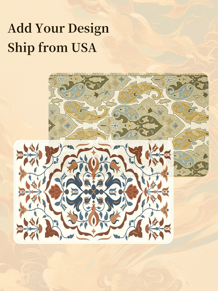 Customizable Flannel Floor Mat - Ultra Soft, Quick Dry, Durable & Machine Washable for Bedroom, Bathroom, Kids Room Use