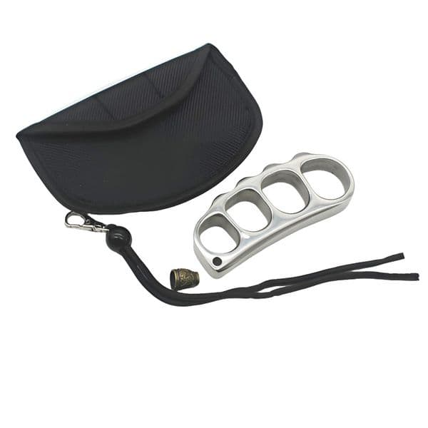 2026 new Brass Knuckles Thickened Stainless Steel Self-Defense Tool - Window Breaker Car Emergency Hand Support for Outdoor Safety free ship
