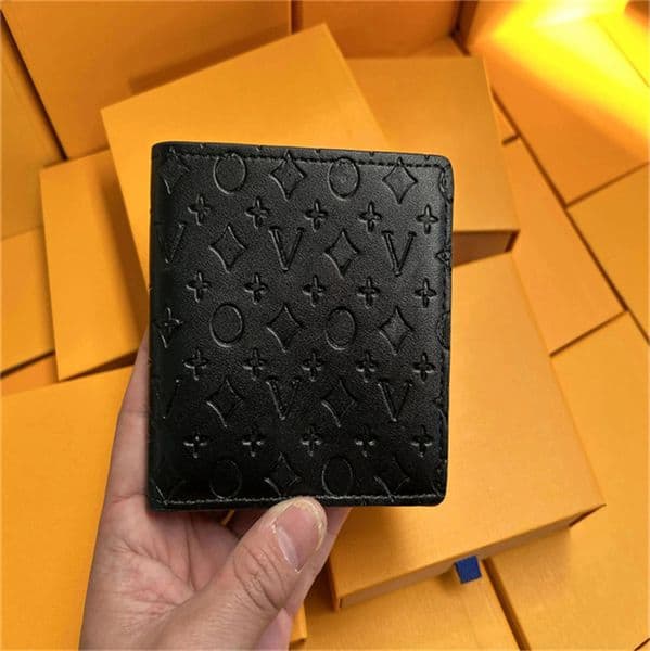 2025 Hot Genuine Leather Designers Men Wallets Flower Card Holder Women Fashion Plaid Style Purse Mens Clutch Wallet Man Bags with box