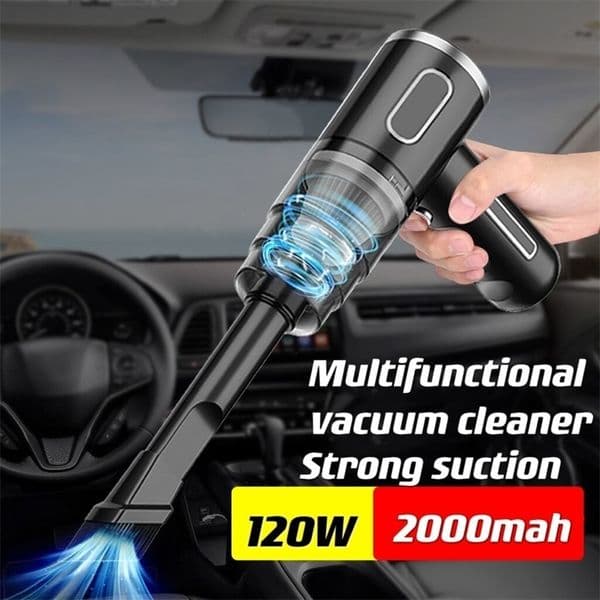 Car Cordless Vacuum Cleaner Portable Large Suction Household Cleaning Equipment Handheld Dust Collector Small Mini Blower w251030