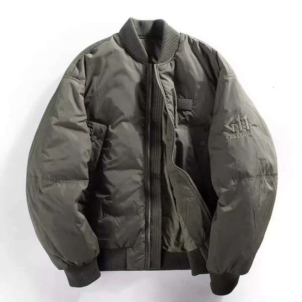 Vintage Trendy Japanese Workwear Thickened Jacket Winter Street Loose Fit Warm Casual Versatile Cotton Coat For Men B5