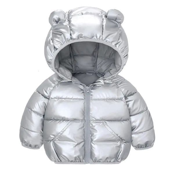 Childrens Coat Baby Down Jacket Winter Clothes Boys And Girls Cotton Outdoor Hooded Cute Outerwear 251107