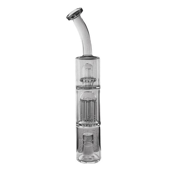 Hydratube with 2 percs for the vaporizer creat the smooth and rich vapor 18mm joint (GB-317)