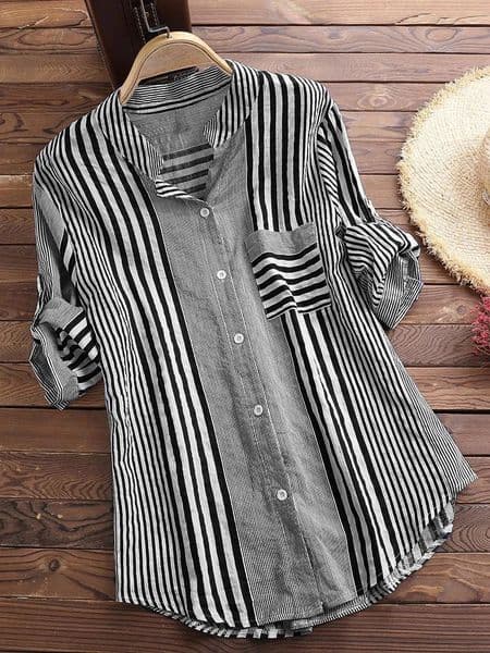 Plus Size 5XL Casual Loose Cotton Linen Women Shirts Spring Summer Short Sleeve Oversize Blouse Button Down Womens Blouses Tunic 250408