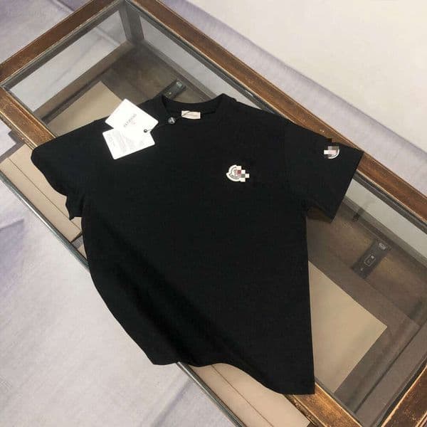 monclcer t shirt Designer Mens t shirt Womens Large size luxury short sleeved black white summer brand polo shirt pure cotton tees fashion clothing magliette ea7